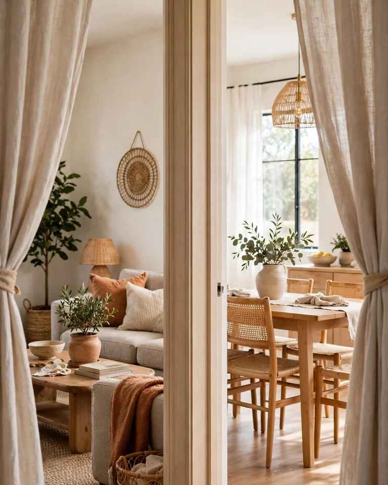 14 Ways to Cover a Doorway Without a Door (Renter-Friendly to Architectural) 18 cdw blog doorway cover final ai