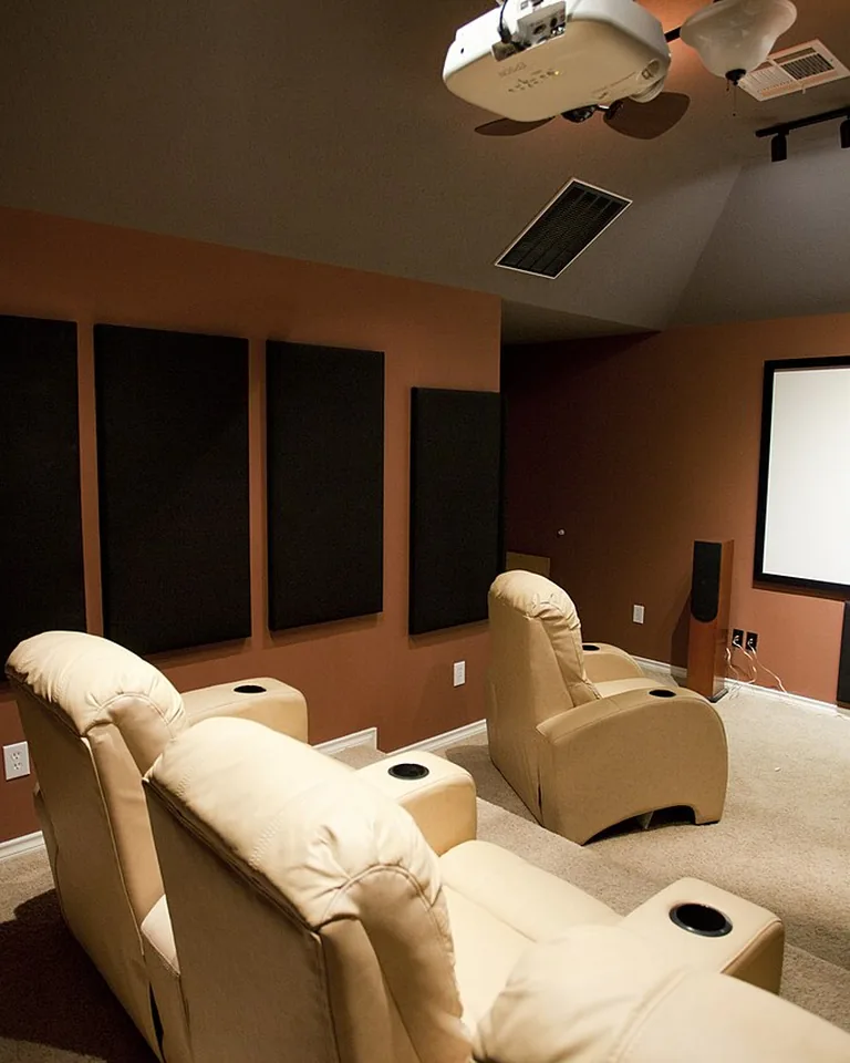12 Gaming Room Ideas for Couples That Leave Room for Both Players 12 Gaming room with projector screen as a shared focal point