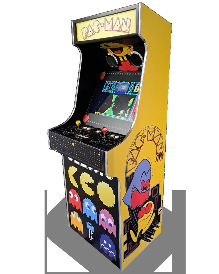 12 Gaming Room Ideas for Couples That Leave Room for Both Players 8 Retro arcade cabinet corner in a couples gaming room