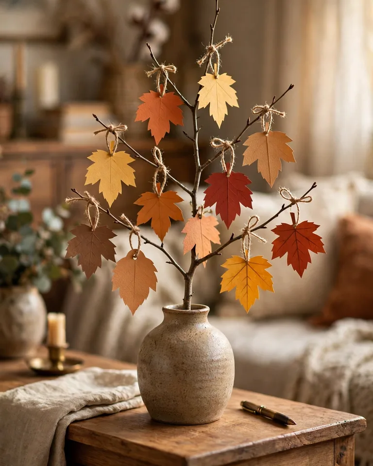 Fall Thanksgiving Decor Ideas: 12 Ways to Make Your Home Warm and Gather-Ready 12 fallthanks idea gratitude tree