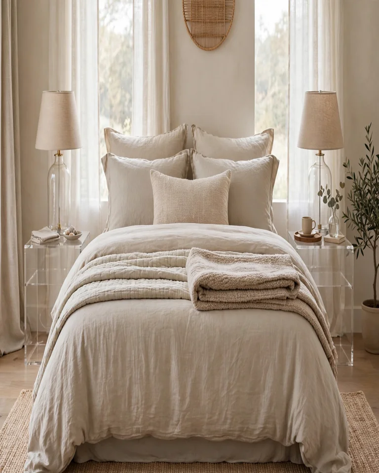 hsb primary bedroom staging