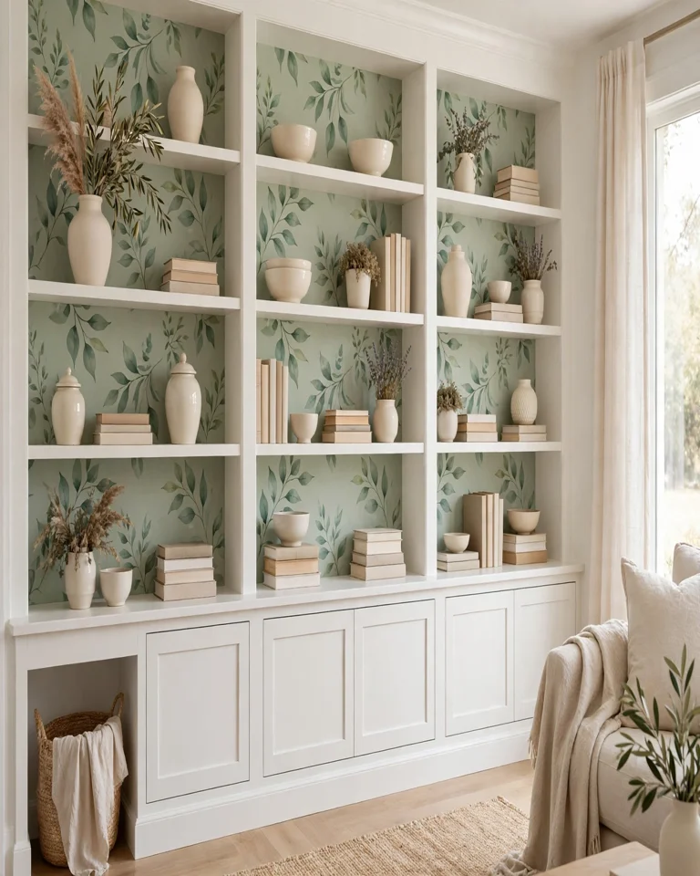 swp botanical white shelves