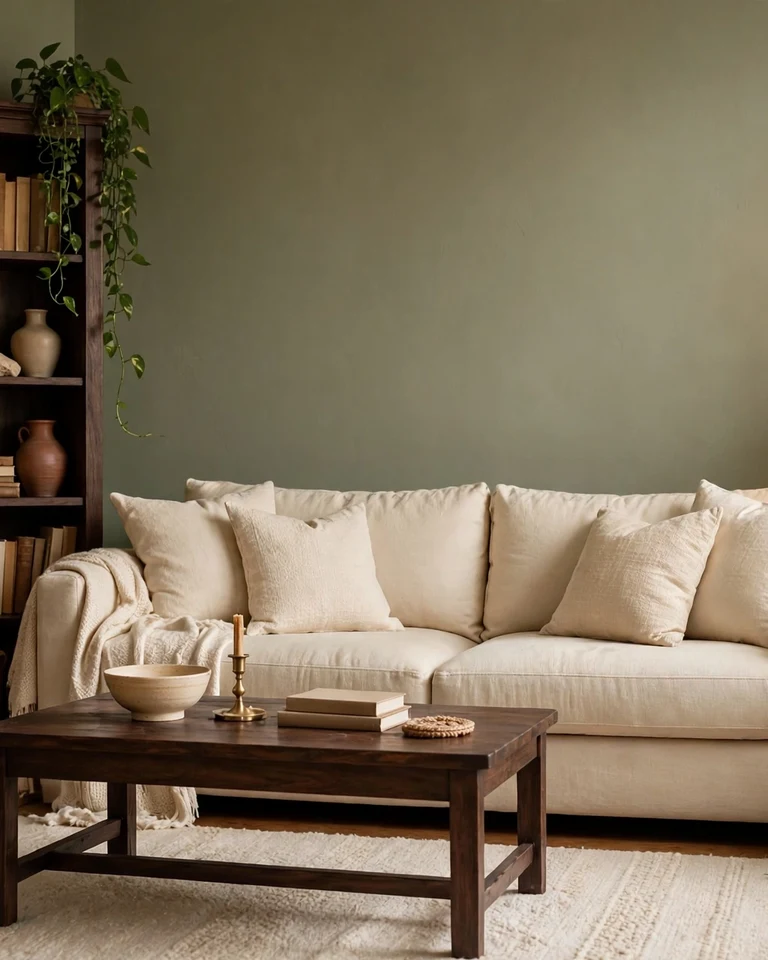 two tone living olive cream ai
